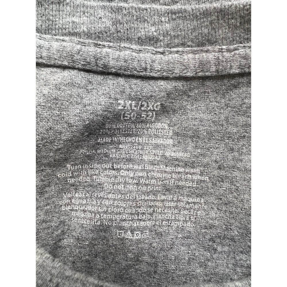 American Classic Men’s Sleeveless Gray Tank Top 2XL Vintage Truck Graphic - Picture 2 of 2